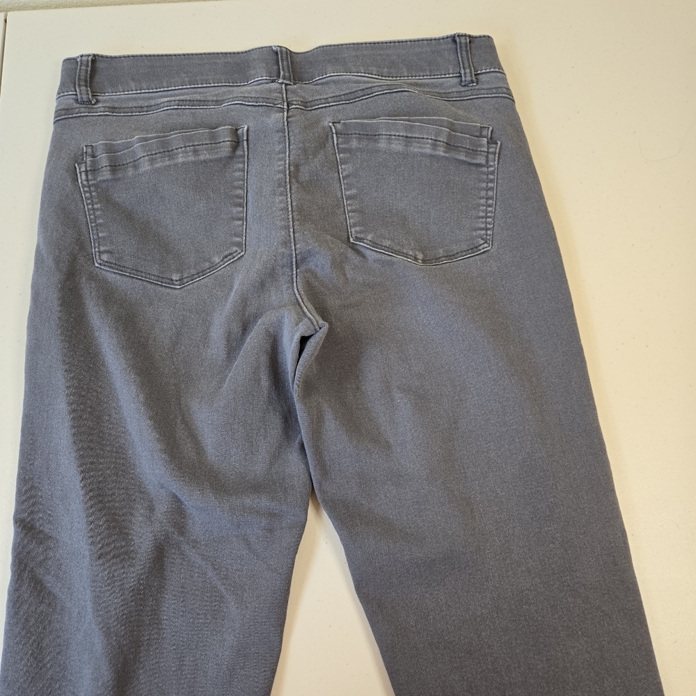 Democracy Charcoal Gray "Ab"technology Jeans Size 10 - Picture 4 of 10